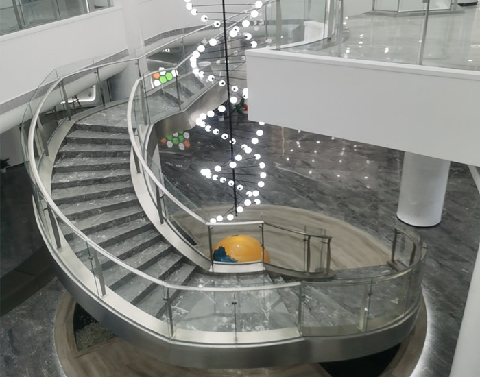 304不銹鋼管玻璃護欄 304不銹鋼管玻璃護欄