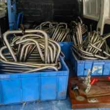 不銹鋼提手--201不銹鋼管應用案例