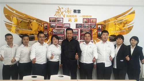 歡迎柴總加入喜有沃不銹鋼 歡迎柴總加入喜有沃不銹鋼