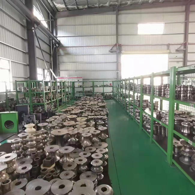 喜有沃不銹鋼物料放置區