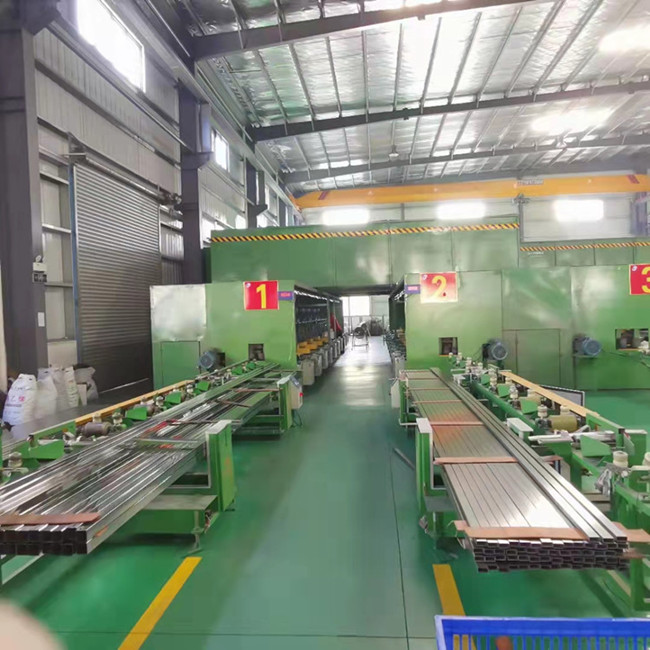 喜有沃不銹鋼拋光區域